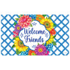 Custom Decor Floral Vines Mat