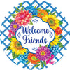 Custom Decor Floral Vines Accent Magnet