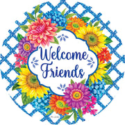 Custom Decor Floral Vines Accent Magnet