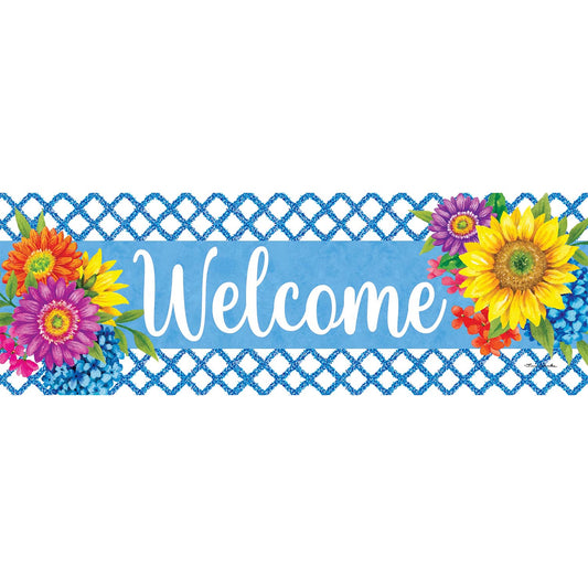 Custom Decor Floral Vines Signature Sign