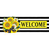 Custom Decor Sunflower Watering Can Signature Sign