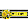 Custom Decor Sunflower Watering Can Signature Sign