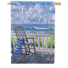 Custom Decor Sea La Vie House Flag