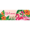 Custom Decor Flamingo Sunset Signature Sign