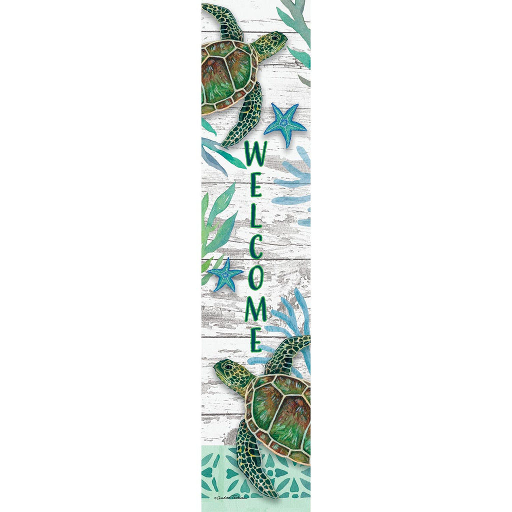 Custom Decor Sea Green Turtle Yard Expression