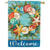 Custom Decor Sea Star Wreath House Flag
