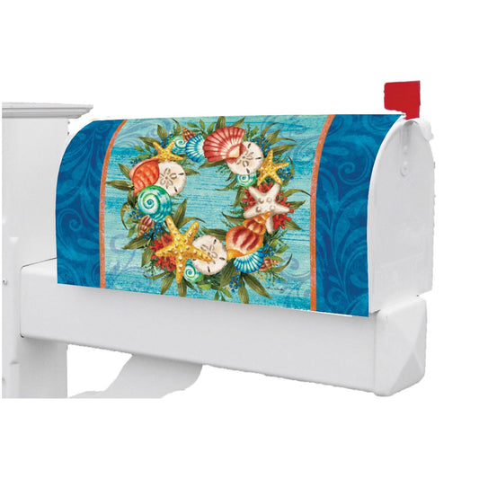 Custom Decor Sea Star Wreath Mailbox Makeover