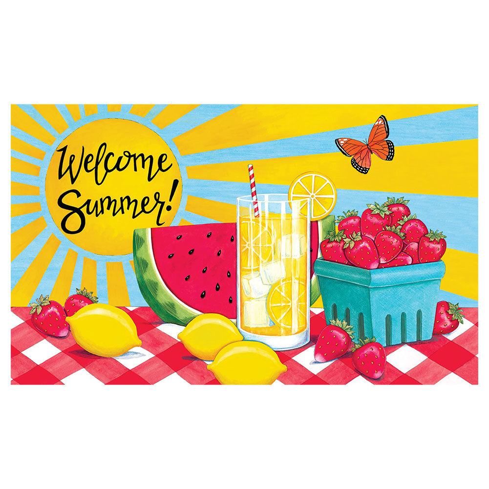 Custom Decor Sunny Watermelon Mat