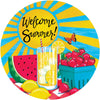 Custom Decor Sunny Watermelon Accent Magnet