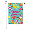 Custom Decor Popsicles Garden Flag