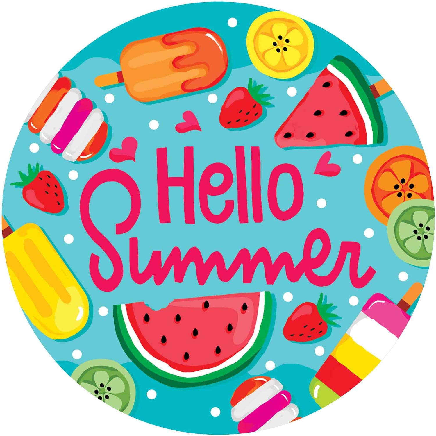 Custom Decor Popsicles Accent Magnet