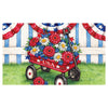 Custom Decor Patriotic Wagon Mat