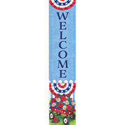 Custom Decor  Yard Expression - Patriotic Wagon