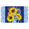 Custom Decor Sunflower Chinoserie Mat