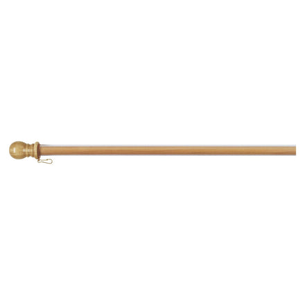 Custom Decor Wooden Sleeved House Flag Pole