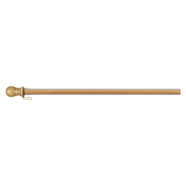 Custom Decor Wooden Sleeved House Flag Pole