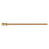 Custom Decor Wooden Sleeved House Flag Pole