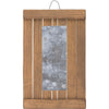 Custom Decor Reclaimed Wood Slat Panel