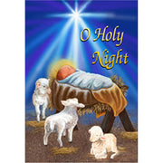 Custom Decor O Holy Night Christmas Garden Flag