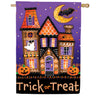 Trick or Sweets Lustre House Flag