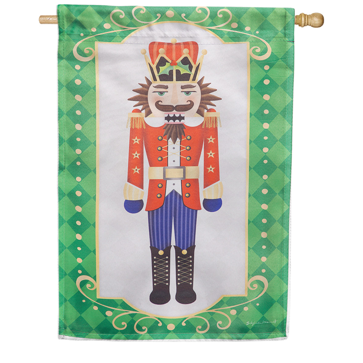 Carson Love Peace Joy Garden Flag