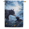 Evergreen My Little Bear Suede House Flag