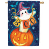 Boo Double Sided Suede House Flag