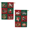 12 Days of Christmas Double Sided Suede House Flag