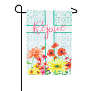 Evergreen Easter Cross Basic Applique Garden Flag