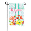 Evergreen Easter Cross Basic Applique Garden Flag