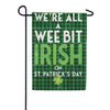 Evergreen Burlap Garden Flag - Wee Bit Irish