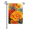 Mariposa Melody Burlap Garden Flag