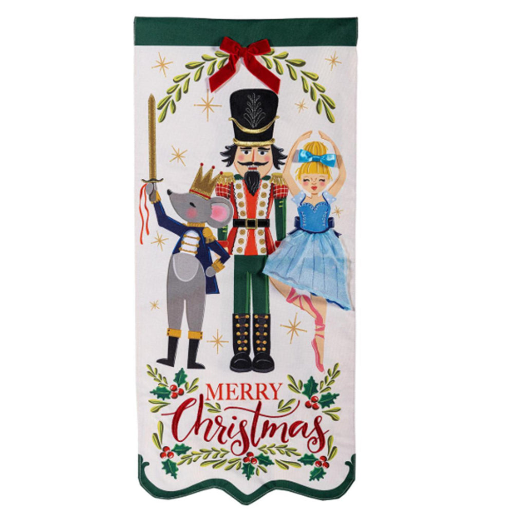 Evergreen Everlasting Impressions Textile Decor - Nutcracker Christmas