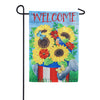 Evergreen Stars and Stripes Watering Can Garden Flag