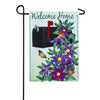 Evergreen Home Clematis Mailbox Burlap Garden Flag