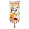 Give Thanks Pumpkins Everlasting Impressions Textile Decor