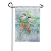 Evergreen Winter Frost Garden Flag