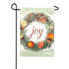 Evergreen Joy Wreath Garden Flag