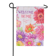 Evergreen Suede - Welcome Home Spring Garden Flag