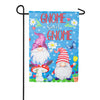Evergreen Gnome Sweet Gnome Suede Garden Flag