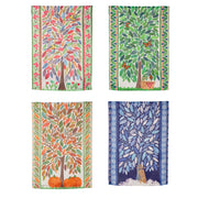 Evergreen Suede Garden Flag - 4 Season Trees (4pk)
