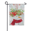 Evergreen All is Merry and Bright Suede Garden Flag