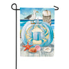 Crab O' Lantern Double Sided Suede Garden Flag