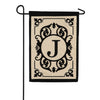 Evergreen Cambridge Monogram Appliqued Garden Flag
