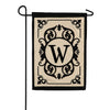Cambridge Monogram Applique Garden Flag