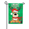 Evergreen Merry Christmas to All Applique Garden Flag