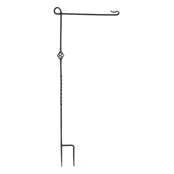 Evergreen Cast Steel Garden Flag Stand