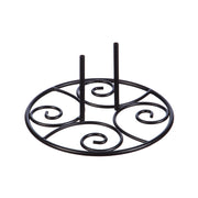 Evergreen Elegant Swirl Stake Patio Base