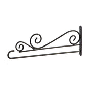 Evergreen Swirl Wall-Mount Garden Flag Hanger