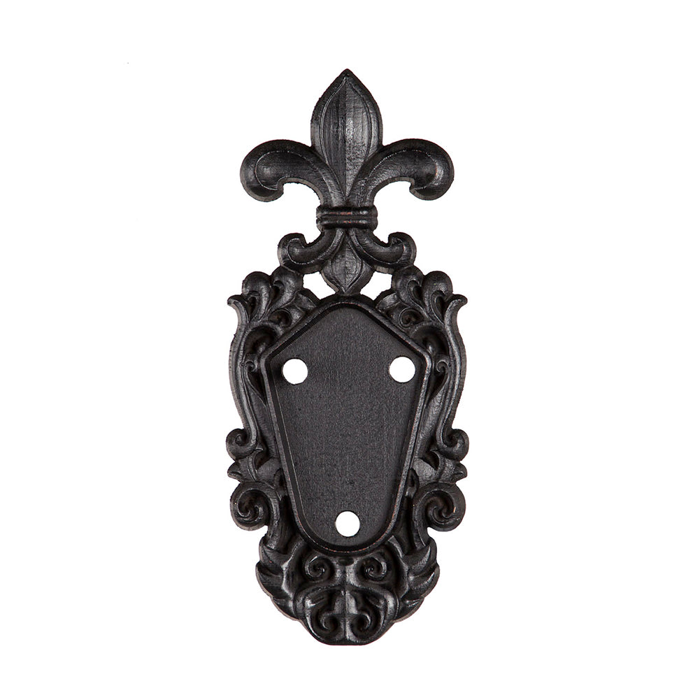 Evergreen Fleur de Lis Decorative Mounting Plate